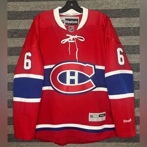 Reebok Shea Weber Montreal Canadiens NHL Hockey Jersey Men’s Small EUC